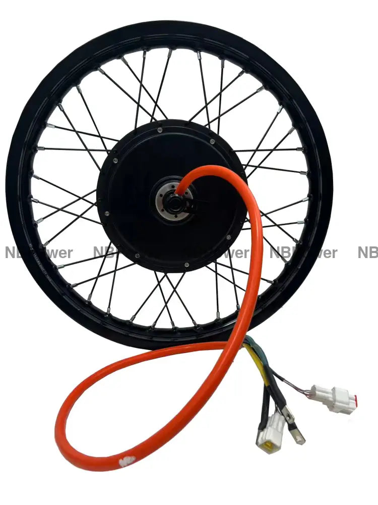 150mm dropout QS 205 5000W motorwheel motorcycles rim with Rear QS 5000W motor high speed and high torque for choose