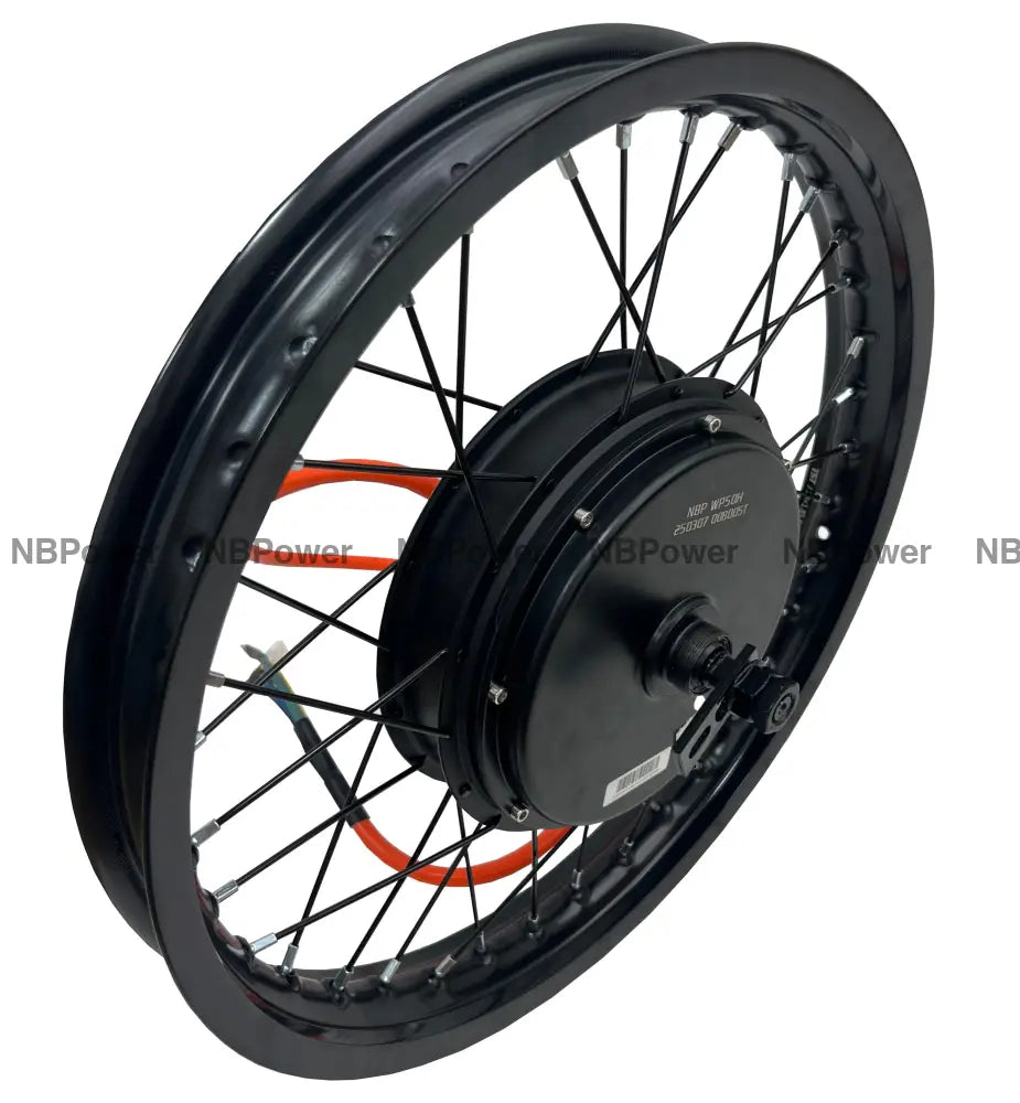 150mm dropout QS 205 5000W motorwheel motorcycles rim with Rear QS 5000W motor high speed and high torque for choose