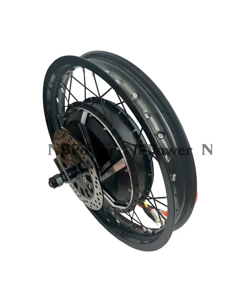 17/18/19/21inch 2.15-3.0 motorcycle rim with 200mm dropout 72V 12000W motorwheel with disc brake,12000W Motorwheel