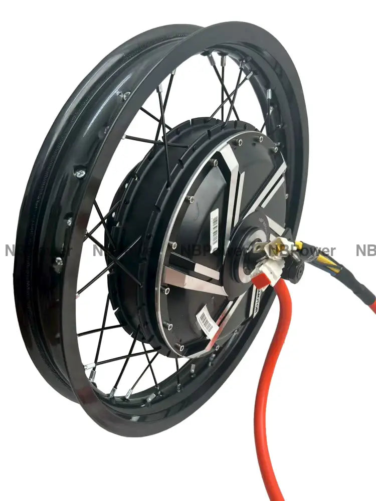 17/18/19/21inch 2.15-3.0 motorcycle rim with 200mm dropout 72V 12000W motorwheel with disc brake,12000W Motorwheel