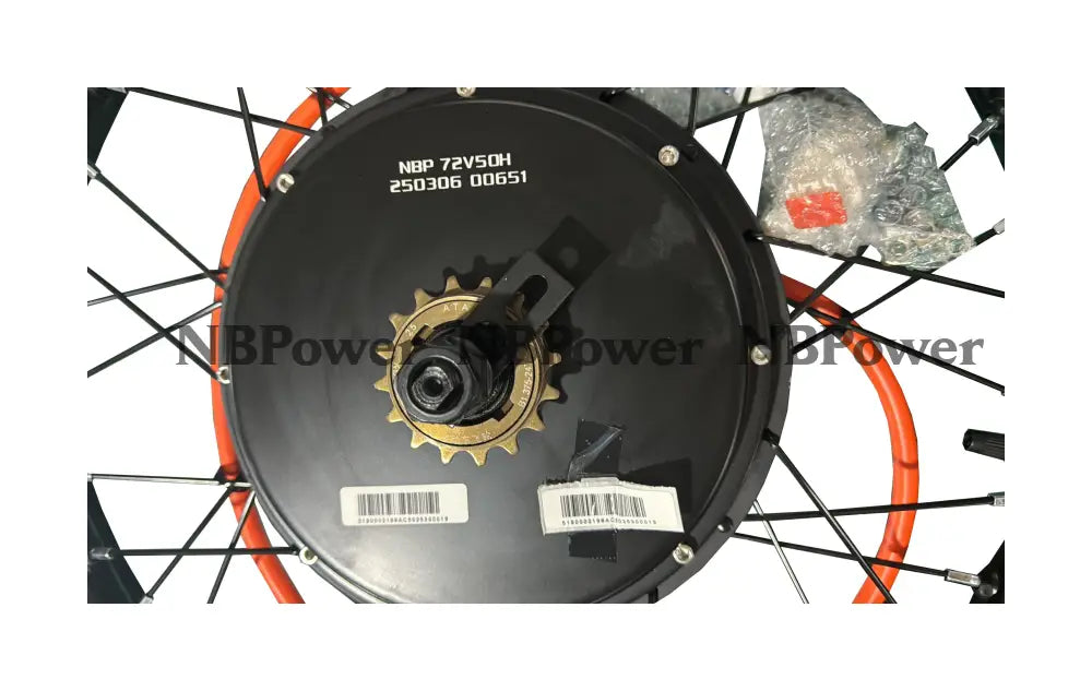 17inch /18inch /19inch /21inch QS 205 V3 150mm dropout QS 3000W motorwhweel with single freewheel and tire ;QS 3000W