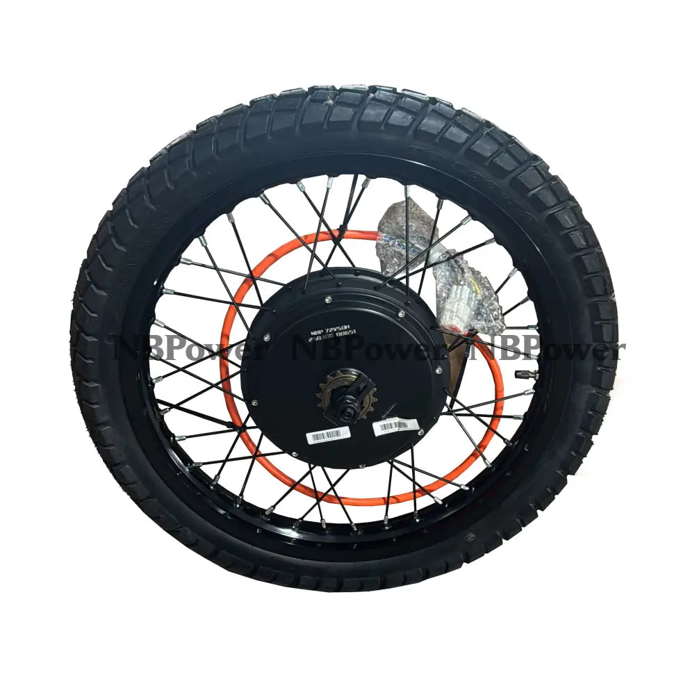 17inch /18inch /19inch /21inch QS 205 V3 150mm dropout QS 3000W motorwhweel with single freewheel and tire ;QS 3000W