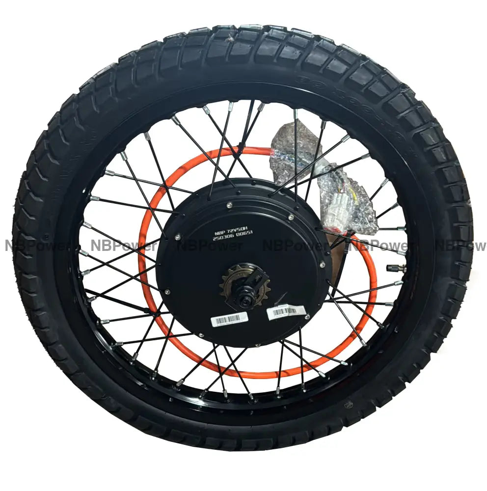 17inch /18inch /19inch /21inch QS 205 V3 150mm dropout QS 3000W motorwhweel with single freewheel and tire ;QS 3000W
