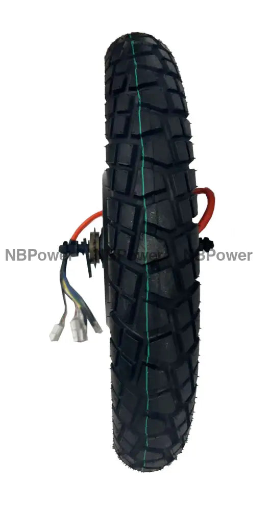 19*1.85 Black 3.5T/5T high speed QS 273 V3 150mm dropout QS 8000W motorwhweel with single freewheel and tire