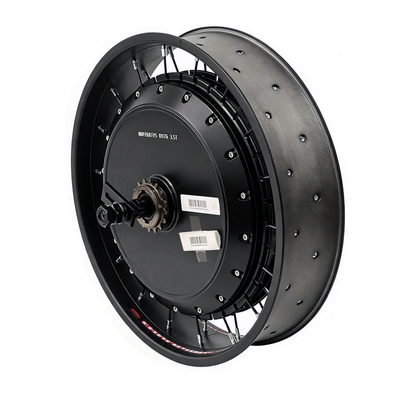 20*4.0/24*4.0/26*4.0 QS273 190mm Dropout 8000W 3T/3.5T/4T/5T Rear Hub Motor Wheel QS Motor