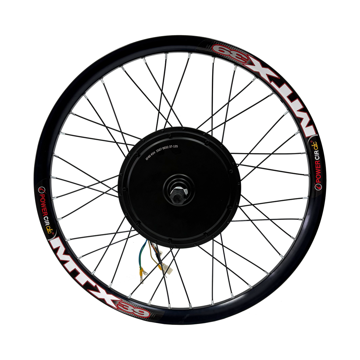 20inch/24inch/26inch/27.5inch/29inch MXUS 135/142mm Dropout 72V 3000W  Electric Bicycle Motorwheel, 3K-Turbo 3T / 4T / 5T  MotorWheel With Single/7 Speed Freewheel NBPower
