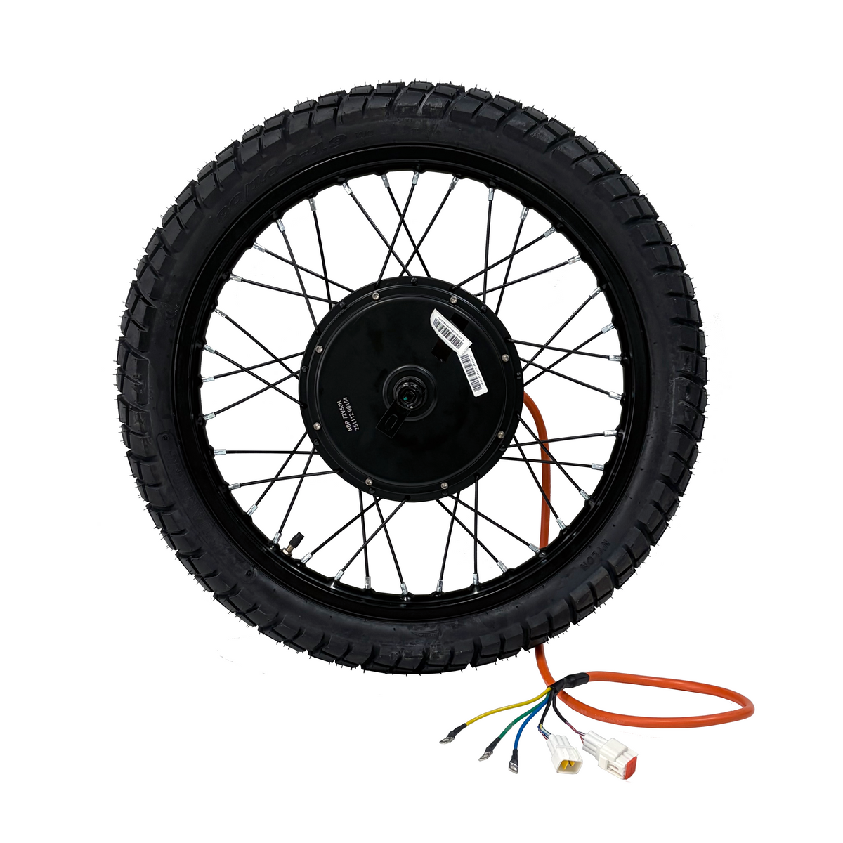 QS205 19*1.6inch 150-155mm dropout 3000W Motorwhweel With Street Tire NBPower