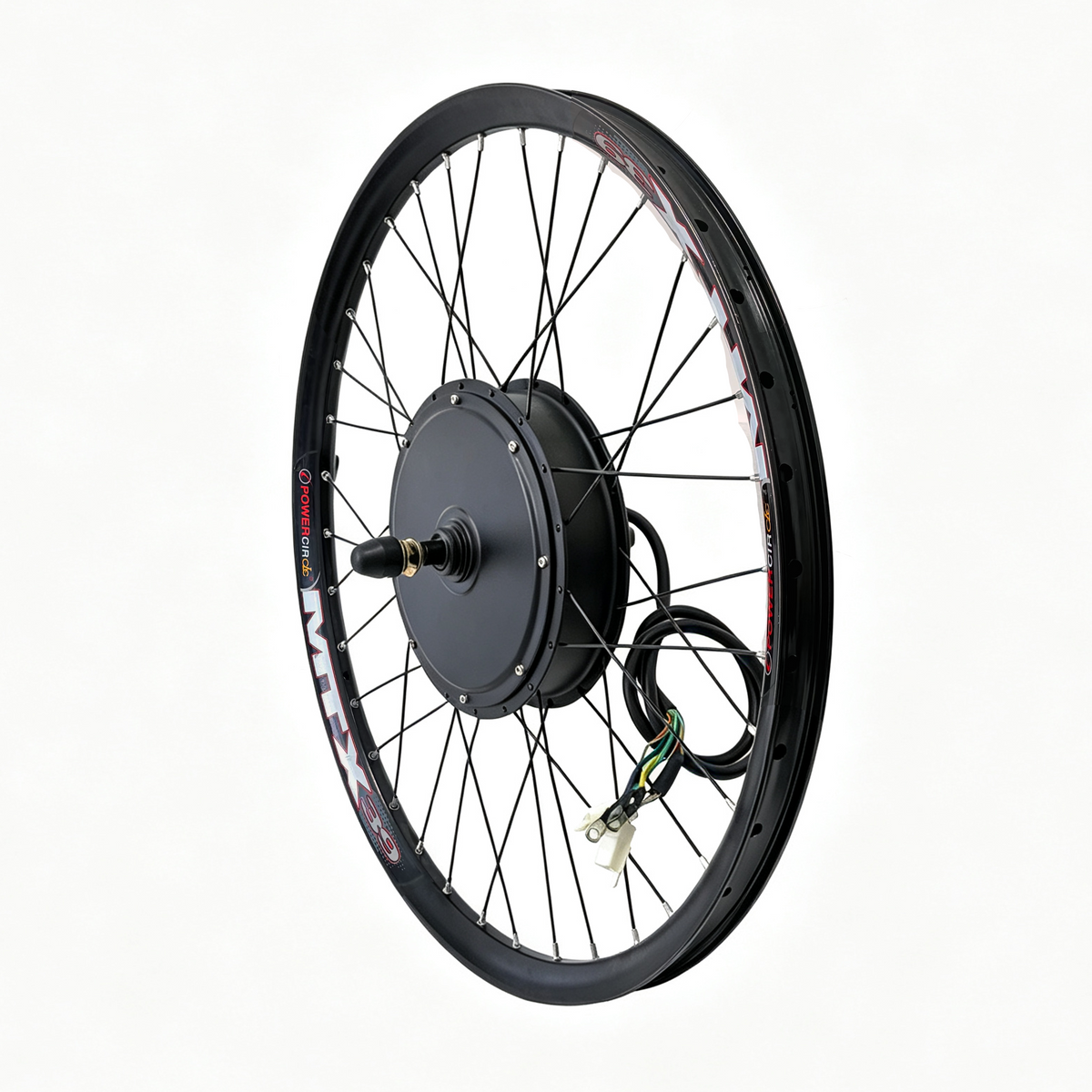 NBPower 20inch/24inch/26inch/27.5inch/29inch/700C  135mm Dropout  MTX Rim Ebike Rear Hub Motor Wheel  Single Speed Freewheel 3T/4T/5T Winding For Choose ，80A Dual mode Controller +UKC1 Display Conversion Kit NBPower