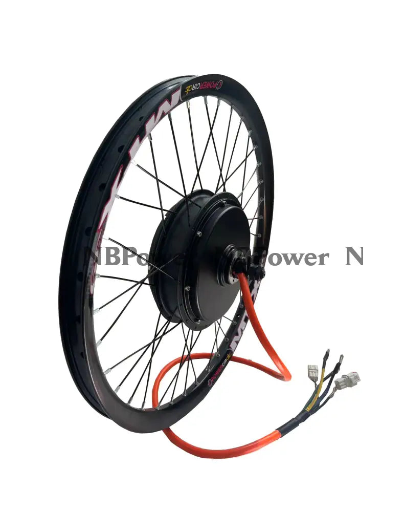 20/24/26/27.5/28/29/700C MTX rim Rear 150mm dropout 3.5T/5T high speed 5000W motorwheel with spokes ; 5000W motorwheel