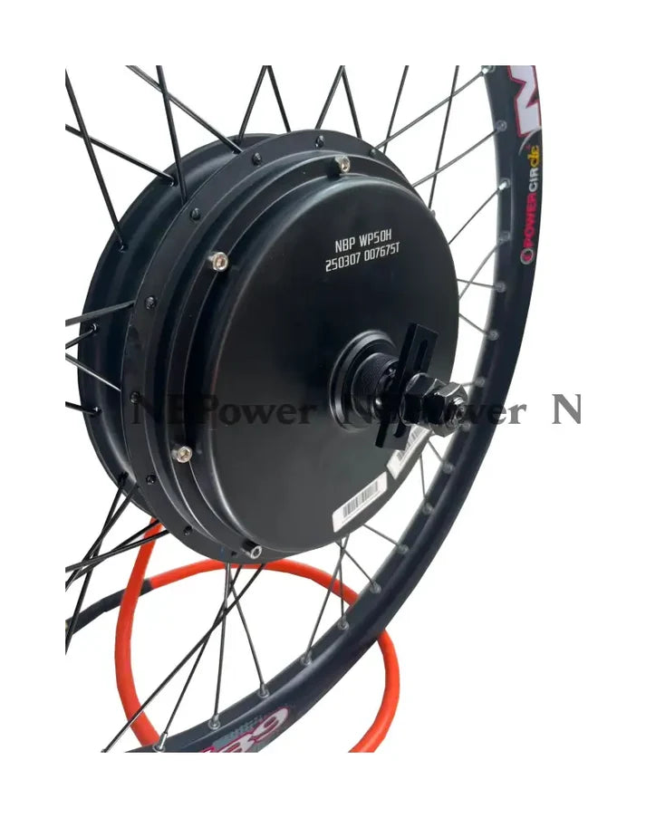 QS205 29inch 150mm Dropout Rear 72V 4T 5000W Motorwheel With XT150 Connector NBPower