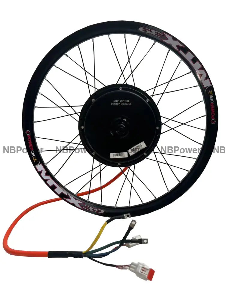 20/24/26/27.5/28/29/700C MTX rim Rear 150mm dropout 3.5T/5T high speed 5000W motorwheel with spokes ; 5000W motorwheel