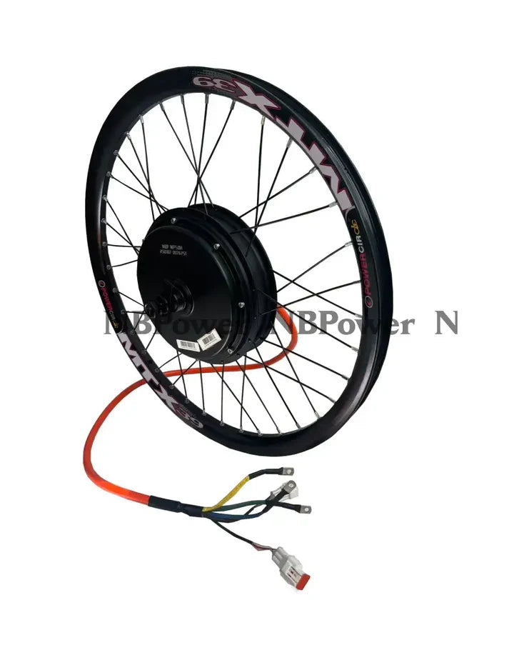 QS205 29inch 150mm Dropout Rear 72V 4T 5000W Motorwheel With XT150 Connector NBPower