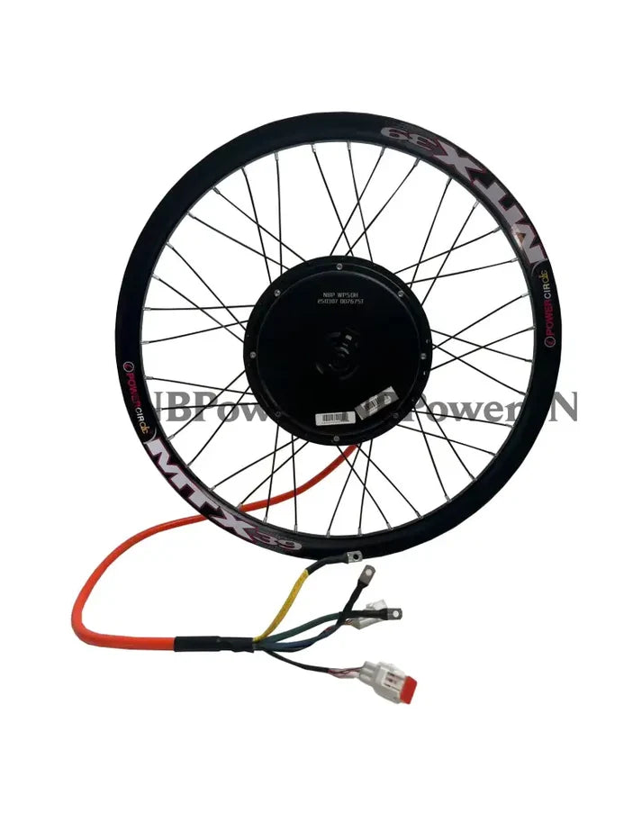 QS205 29inch 150mm Dropout Rear 72V 4T 5000W Motorwheel With XT150 Connector NBPower