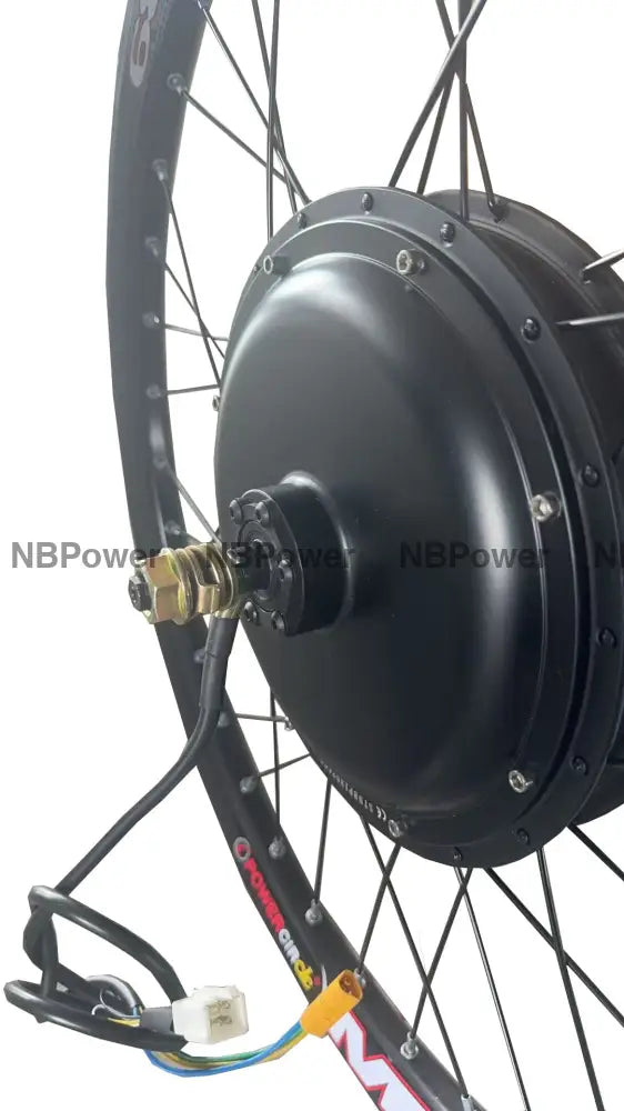 20/24/26/27.5/28/29/700C Rear wheel 135mm dropout 52V 2000W motorwheel with spokes