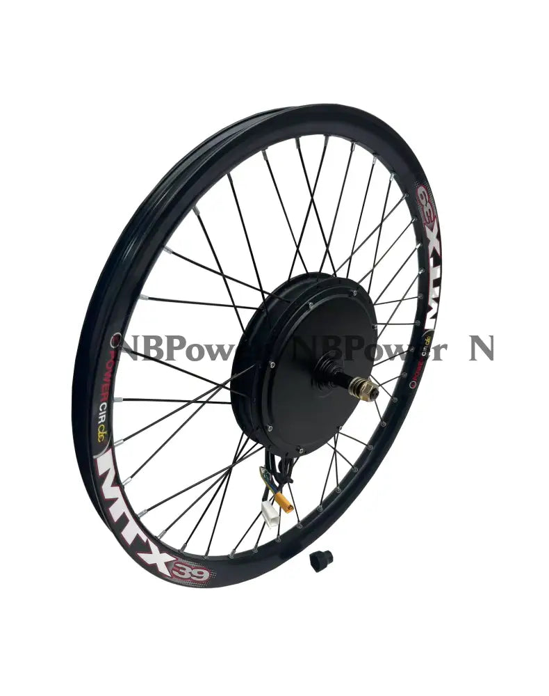 20/24/26/27.5/28/29/700C Rear wheel 135mm dropout 52V 2000W motorwheel with spokes