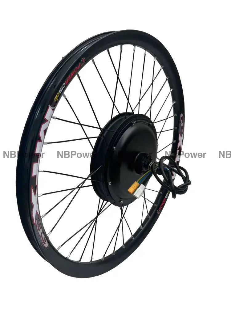 20/24/26/27.5/28/29/700C Rear wheel 135mm dropout 72V 2000W motorwheel with spokes