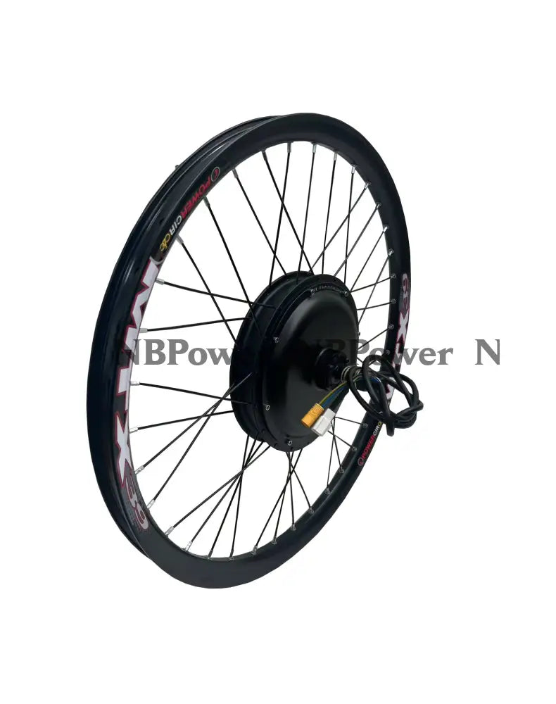 20/24/26/27.5/28/29/700C Rear wheel 135mm dropout 72V 2000W motorwheel with spokes