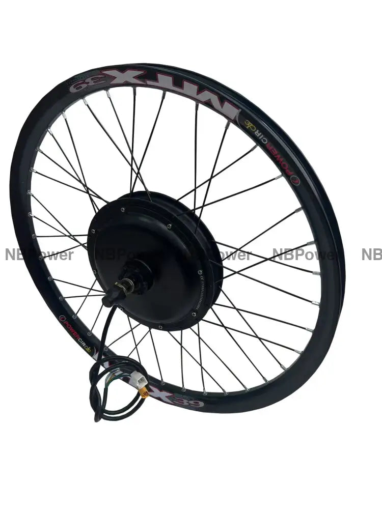 20/24/26/27.5/28/29/700C Rear wheel 135mm dropout 72V 2000W motorwheel with spokes