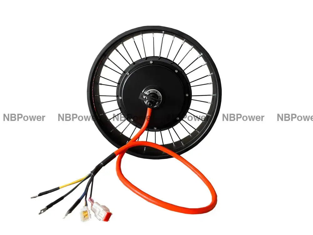 20*4.0 100mm width rim with QS 3T /3.5T/4T/5T 170mm dropout 5000W Fat motorwheel with single freewheel Motor Wheel