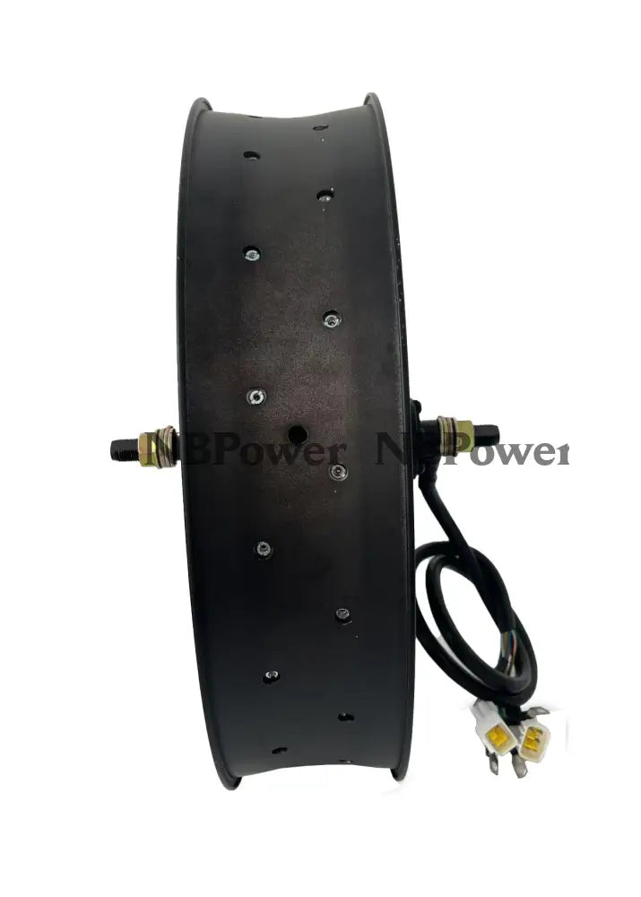 20*4.0 80/100mm width Double rim with rear 170mm dropout 72V 5000W Fat motorwheel with spokes