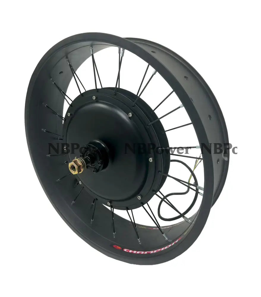 20*4.0 /24*4.0/26*4.0 Front 135mm dropout 48-72V 2000W Fat motorwheel with spokes,Front Fat motorwheel