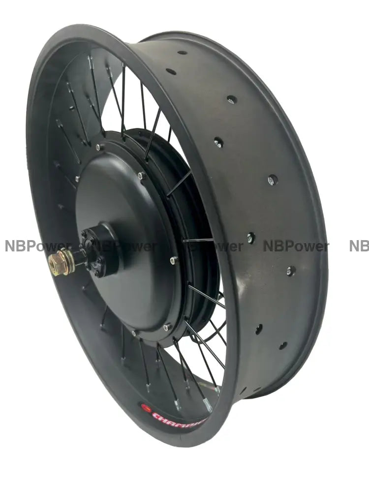 20*4.0 /24*4.0/26*4.0 Front 135mm dropout 48-72V 2000W Fat motorwheel with spokes,Front Fat motorwheel