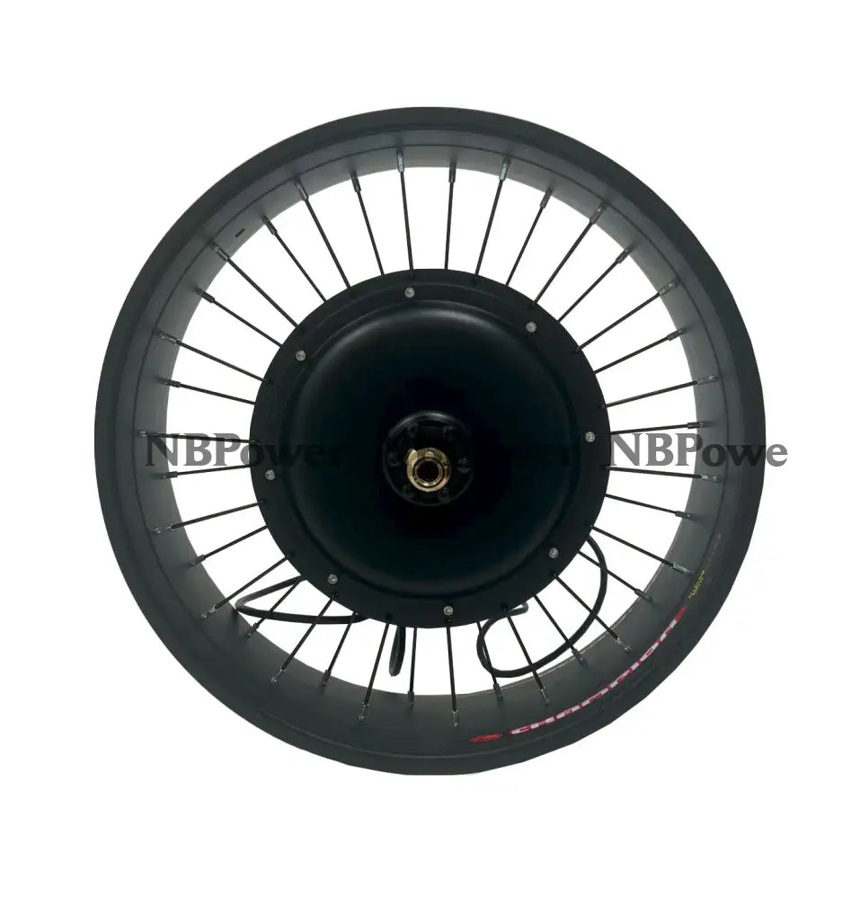 20*4.0 /24*4.0/26*4.0 Front 135mm dropout 48-72V 2000W Fat motorwheel with spokes,Front Fat motorwheel