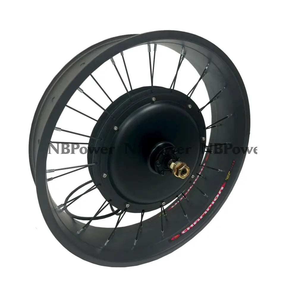 20*4.0 /24*4.0/26*4.0 Front 135mm dropout 48-72V 2000W Fat motorwheel with spokes,Front Fat motorwheel 20*4.0