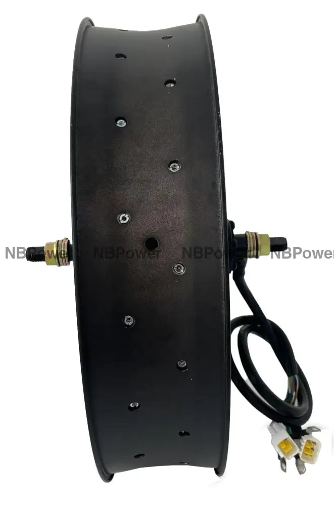 20*4.0 80/100mm width Double rim with rear 170mm dropout 72V 5000W Fat motorwheel with spokes