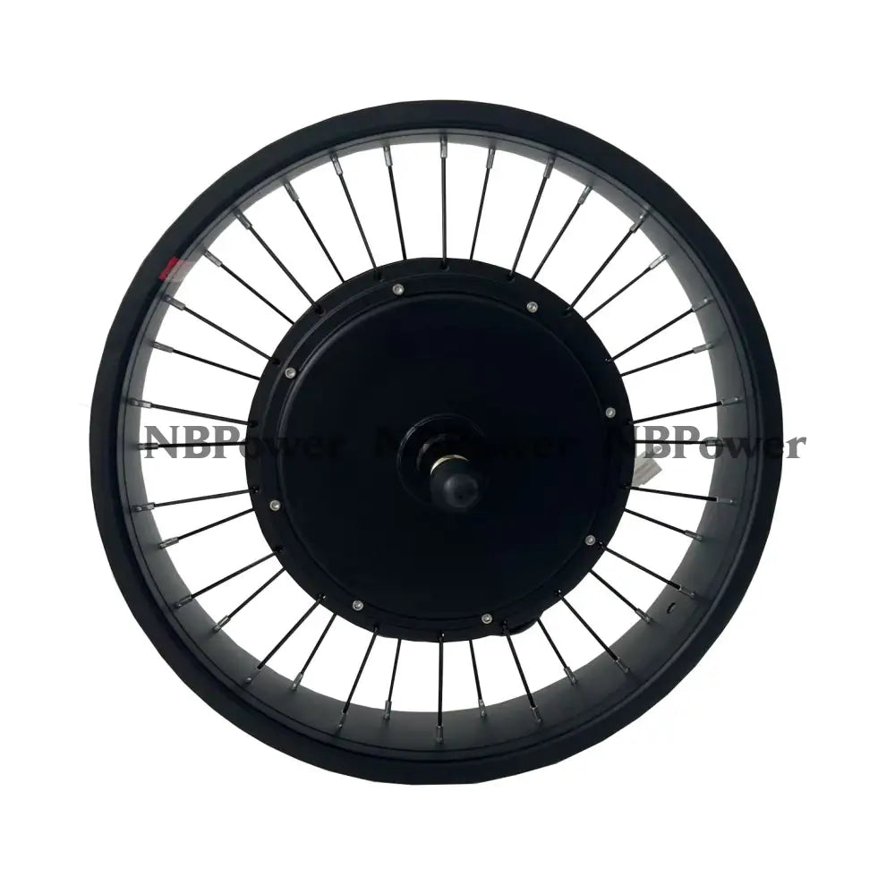 20*4.0 80/100mm width rim with rear 170mm dropout 72V 3000W Fat motorwheel with spokes 20inch 80mm width Fat rim