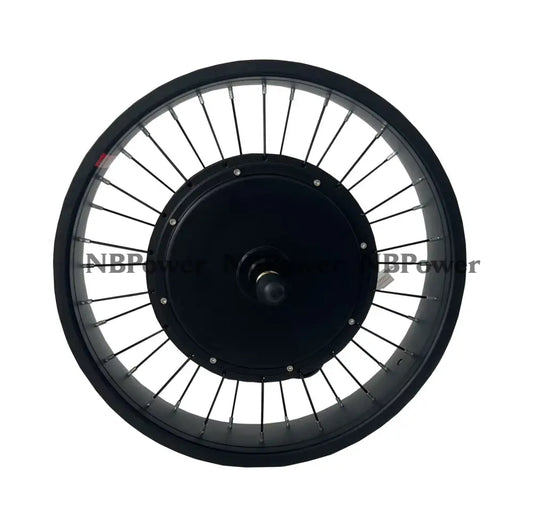 20*4.0 80/100mm width rim with rear 170mm dropout 72V 3000W Fat motorwheel with spokes 20inch 80mm width Fat rim