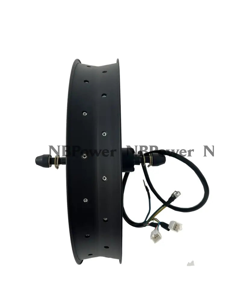 20*4.0 80/100mm width rim with rear 170mm dropout 72V 3000W Fat motorwheel with spokes