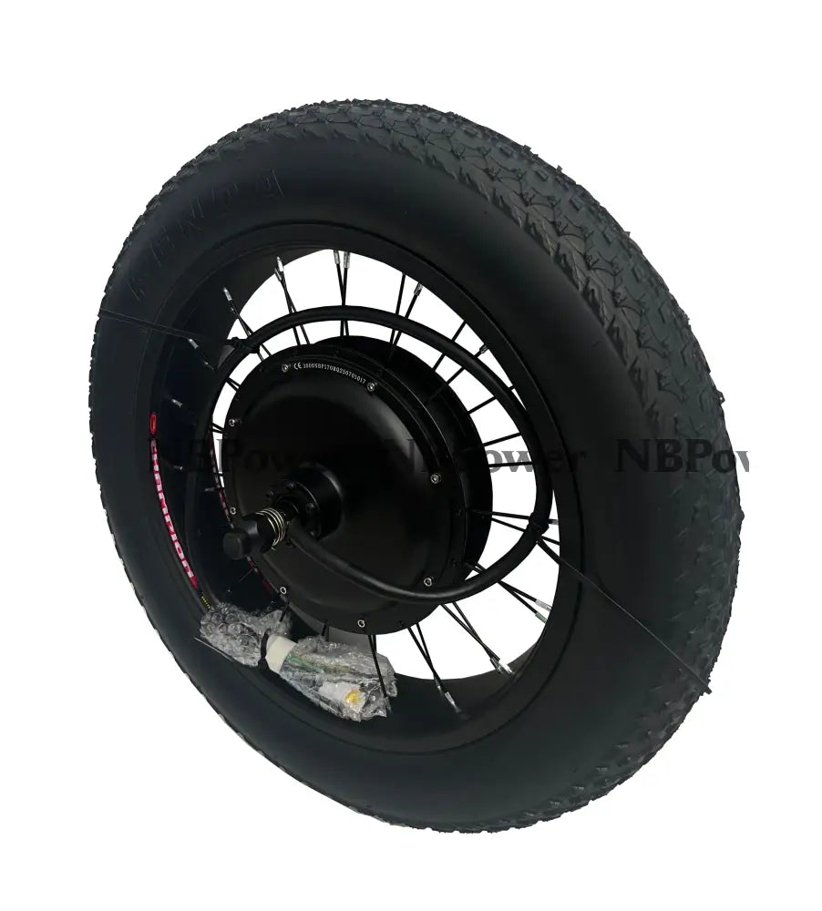 20*4.0 Fat rim 170/190mm dropout Rear wheel 3000W Fat motorwheel with 4.0 tire and 7 speed freewheel 170mm dropout