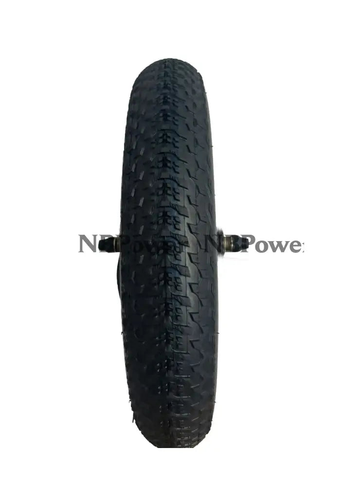 20*4.0 Fat rim 170/190mm dropout Rear wheel 3000W Fat motorwheel with 4.0 tire and 7 speed freewheel