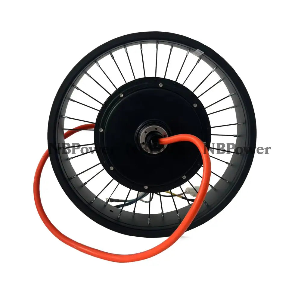 20*4.0 Fat rim QS 205 3.5T/4T/5T 150mm dropout 5000W motorwheel with single freewheel 4T