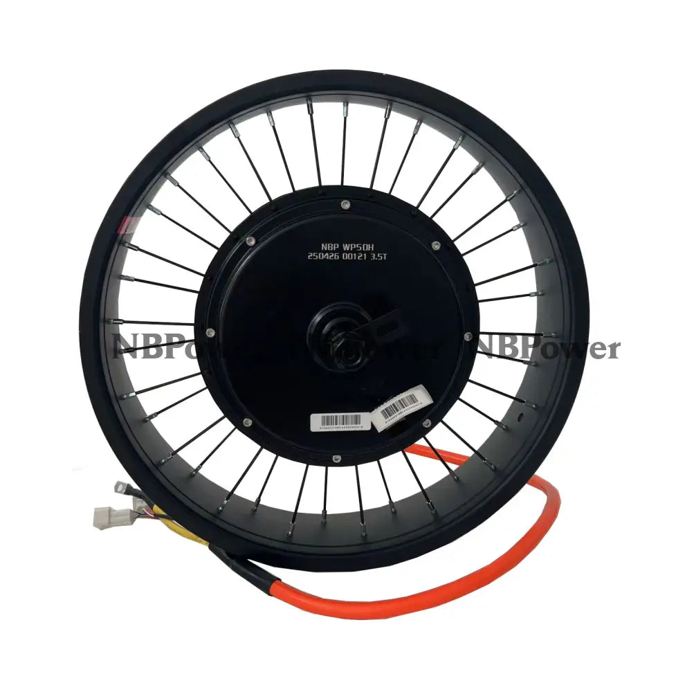 20*4.0 Fat rim QS 205 3.5T/4T/5T 150mm dropout 5000W motorwheel with single freewheel