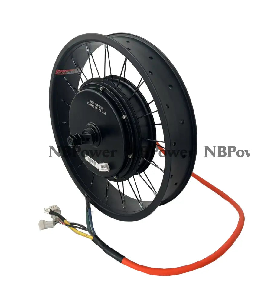 20*4.0 Fat rim QS 205 3.5T/4T/5T 150mm dropout 5000W motorwheel with single freewheel