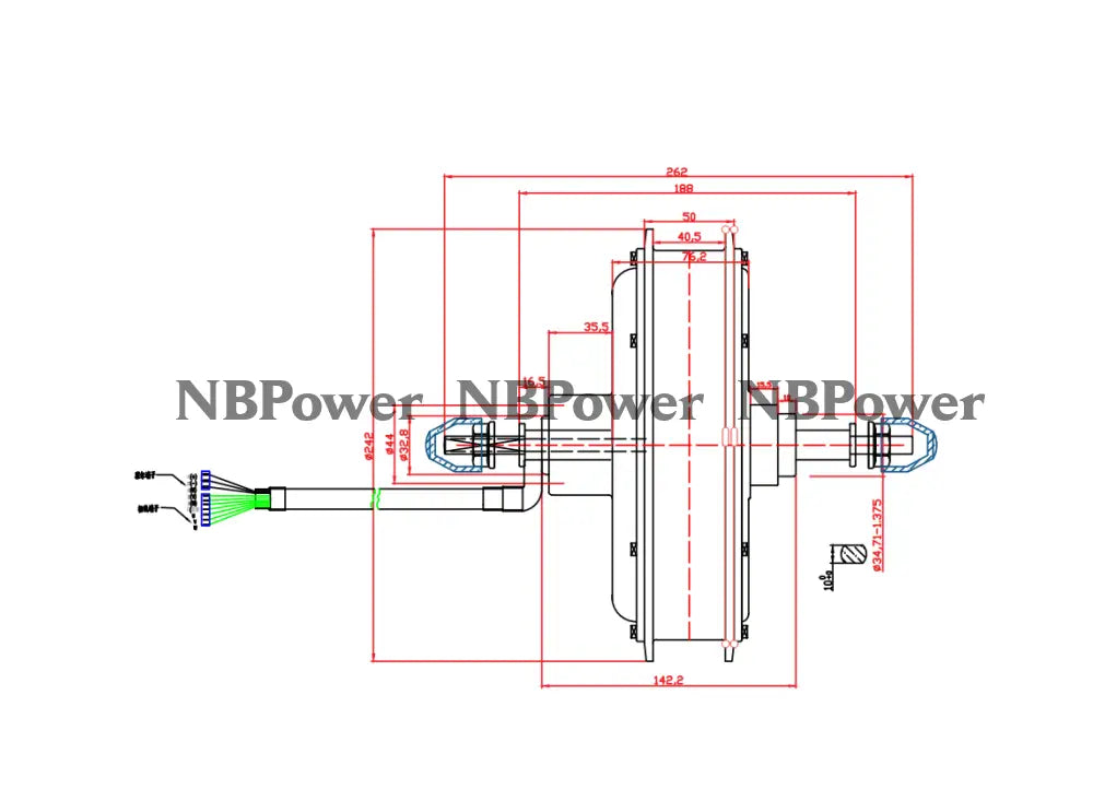 20*4.0 Fat rim with Rear 170mm/190mm dropout 52V/72V 2000W Fat motorwheel with 20*4.0 Fat tire and 7 speed freewheel