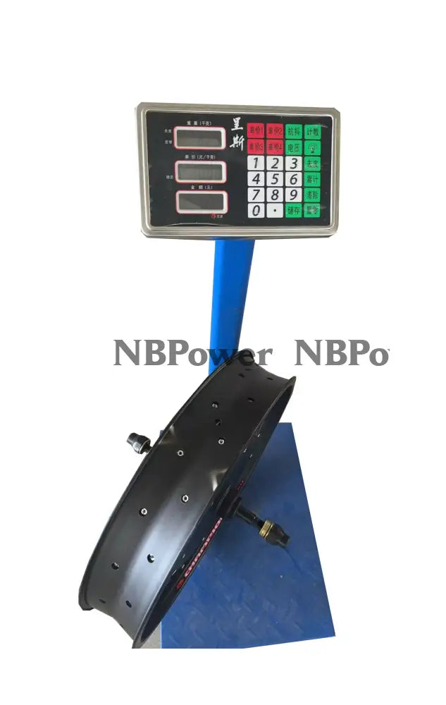 20*4.0 Rear 170-175mm dropout 48/52V/72V 2000W Fat motorwheel with spokes