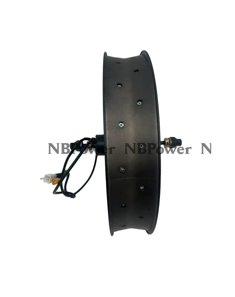 20*4.0 Rear 170-175mm dropout 48/52V/72V 2000W Fat motorwheel with spokes