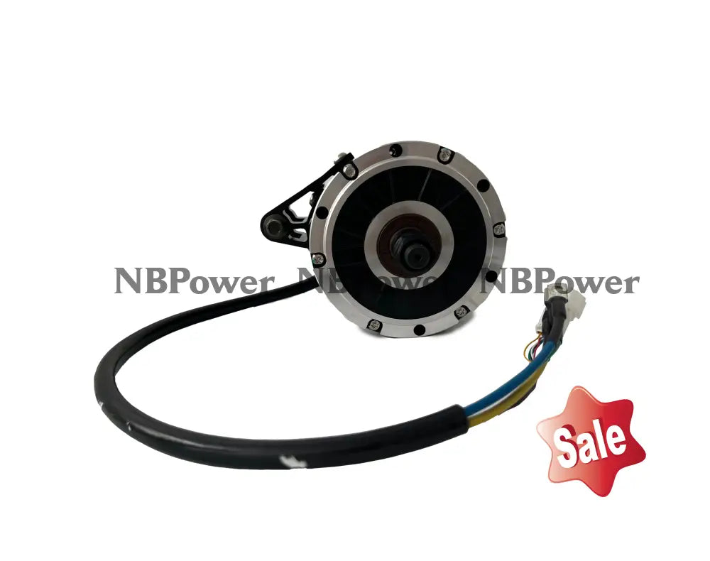 2000W 70H QS120 4600RPM PMSM Mid Drive Motor with Belt 428 Sprocket for Electric Mopeds Motorcycle ATV Electric Bike