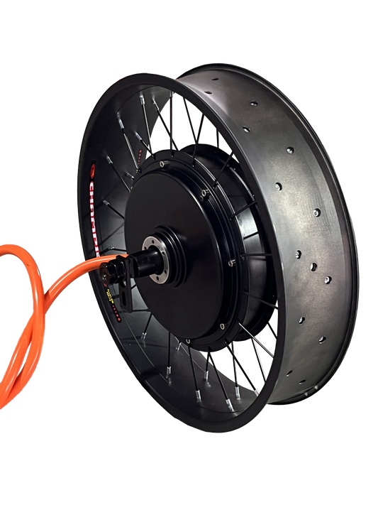 20*4.0/24*4.0/26*4.0 Fat Rim 190mm 72V 5000W Ebike Kit +100A Sabvoton Controller ,UKC1+P Dsiplay NBPower