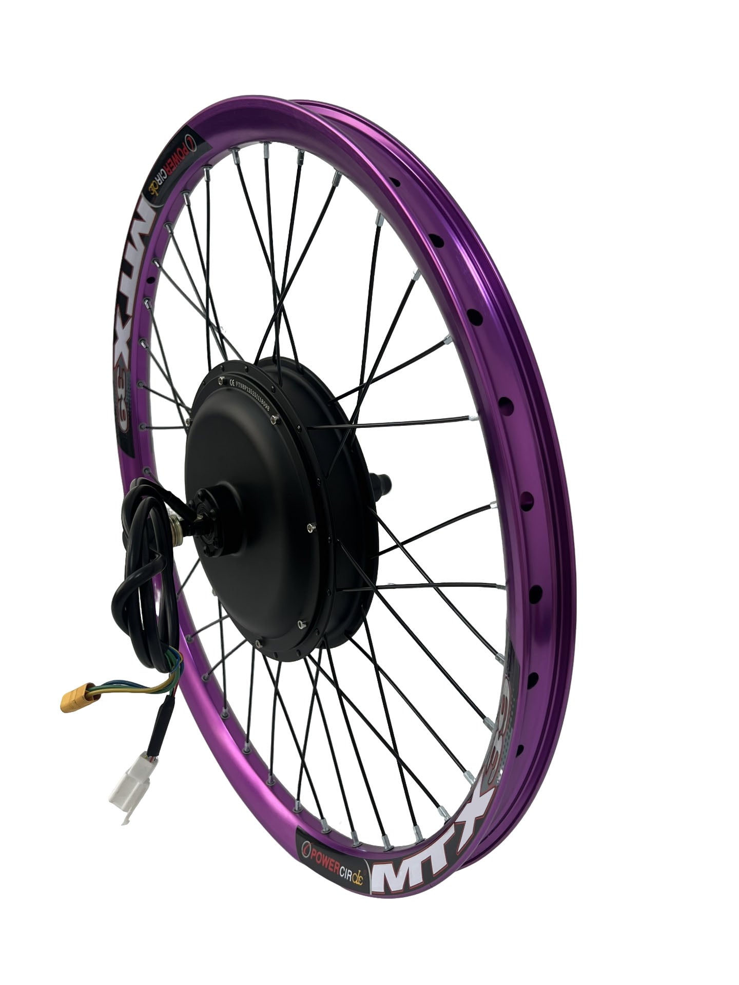 Populara Rozkolora Violkolora 26" 27.5" 29-cola Forta Sunringa MTX-Rando 48V 52V 2000W Naba Motorrado, 48v 52v 2000w E-biciklo Elektra Bicikla Naba Motoro;