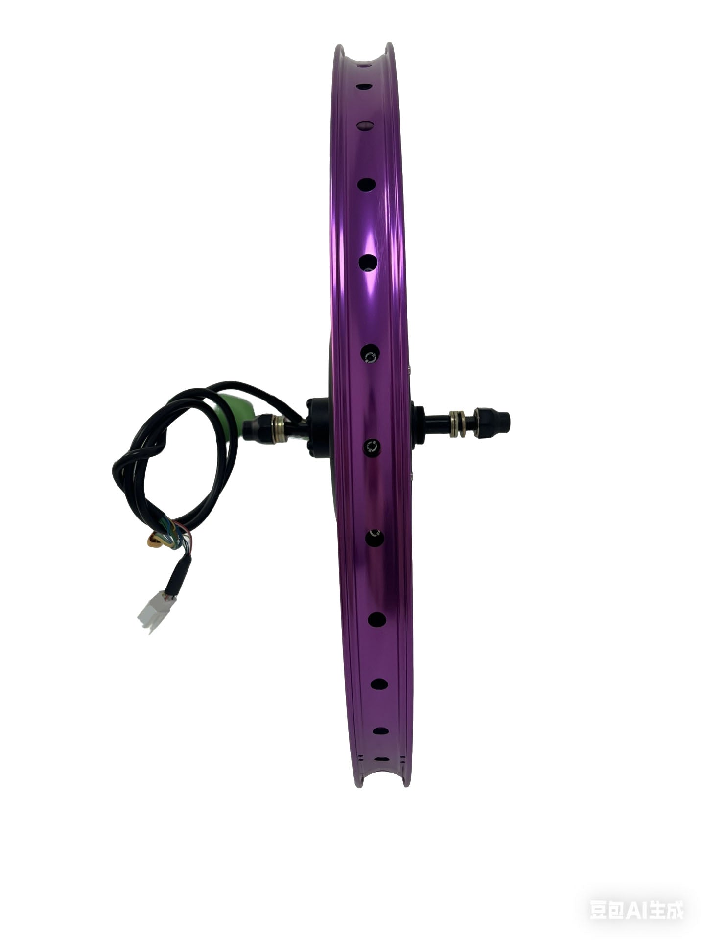 135mm elfalilo 3000W Motorrado kun ununura libera rado; MTX-rado kun malantaŭa 3000W Elektrobicikla ilaro kun 80A dureĝima regilo, UKC1 kolora ekrano, alarmseruro erikciklaj partoj