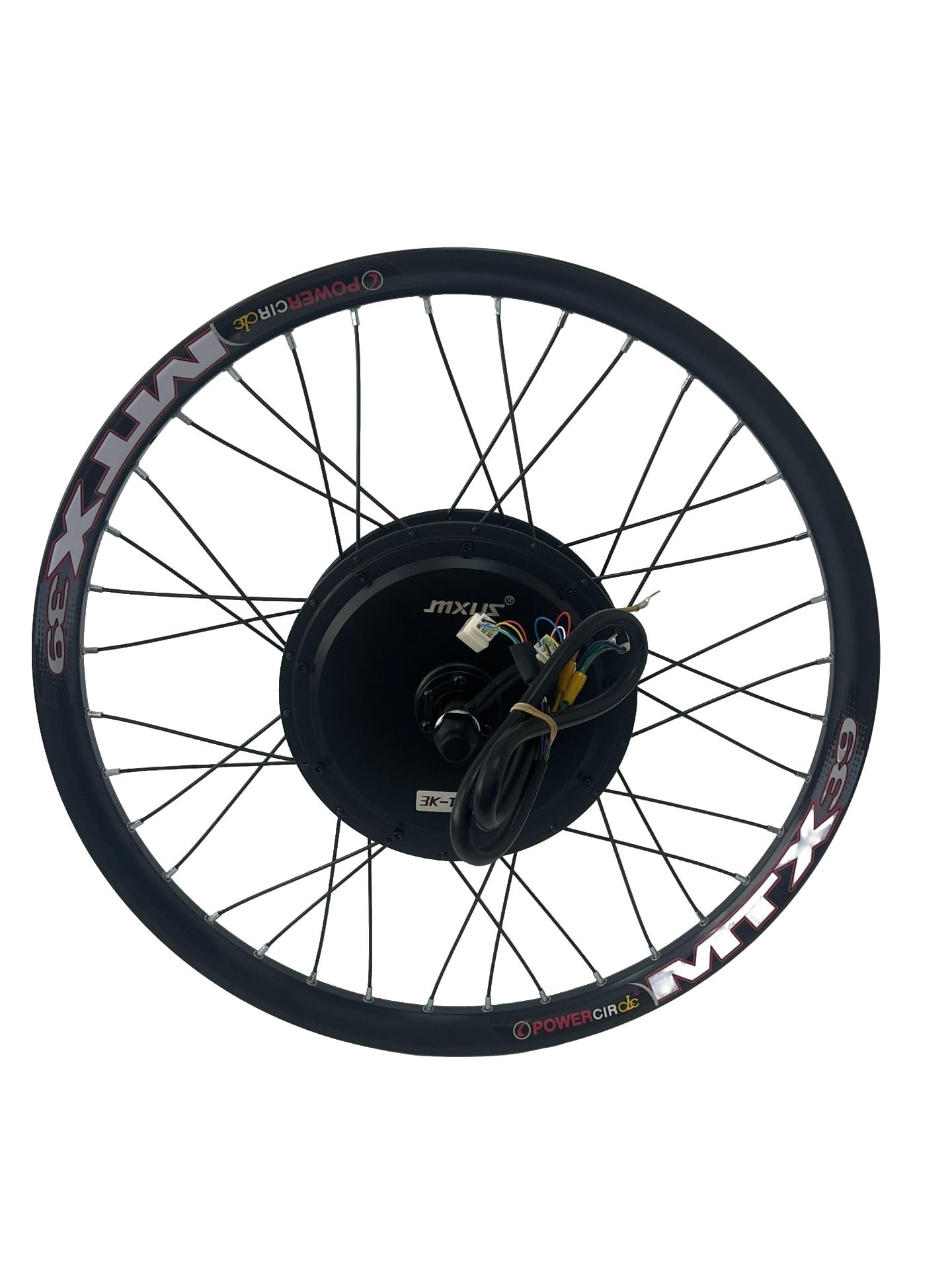 MXUS Smooth Drive 72v 3000w 3k Turbo Electric Bicycle Motor ，26/27.5/29" MXUS 3K-Turbo 3T 72V3000W 135-142mm  Dropout Motorwheel with 1/7s Freewheel