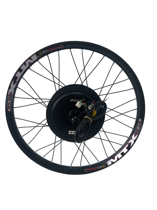 26inch/27.5inch/29inch MXUS Smooth Drive 135‑142mm Dropout 72V 3000W Turbo Electric Bicycle Motor, 3000W-Turbo 3T / 4T / 5T  Dropout Motor Wheel With Single/7 Speed Freewheel NBPower