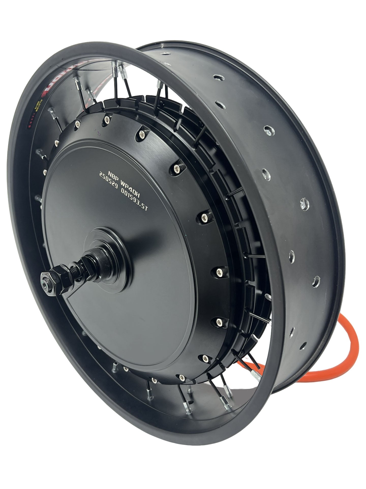 20*4.0 100mm Larĝo Dika rando kun QS 273 150mm elfalilo 3T/3.5T/4T/5T 8000W motorrado kun ununura libera rado 