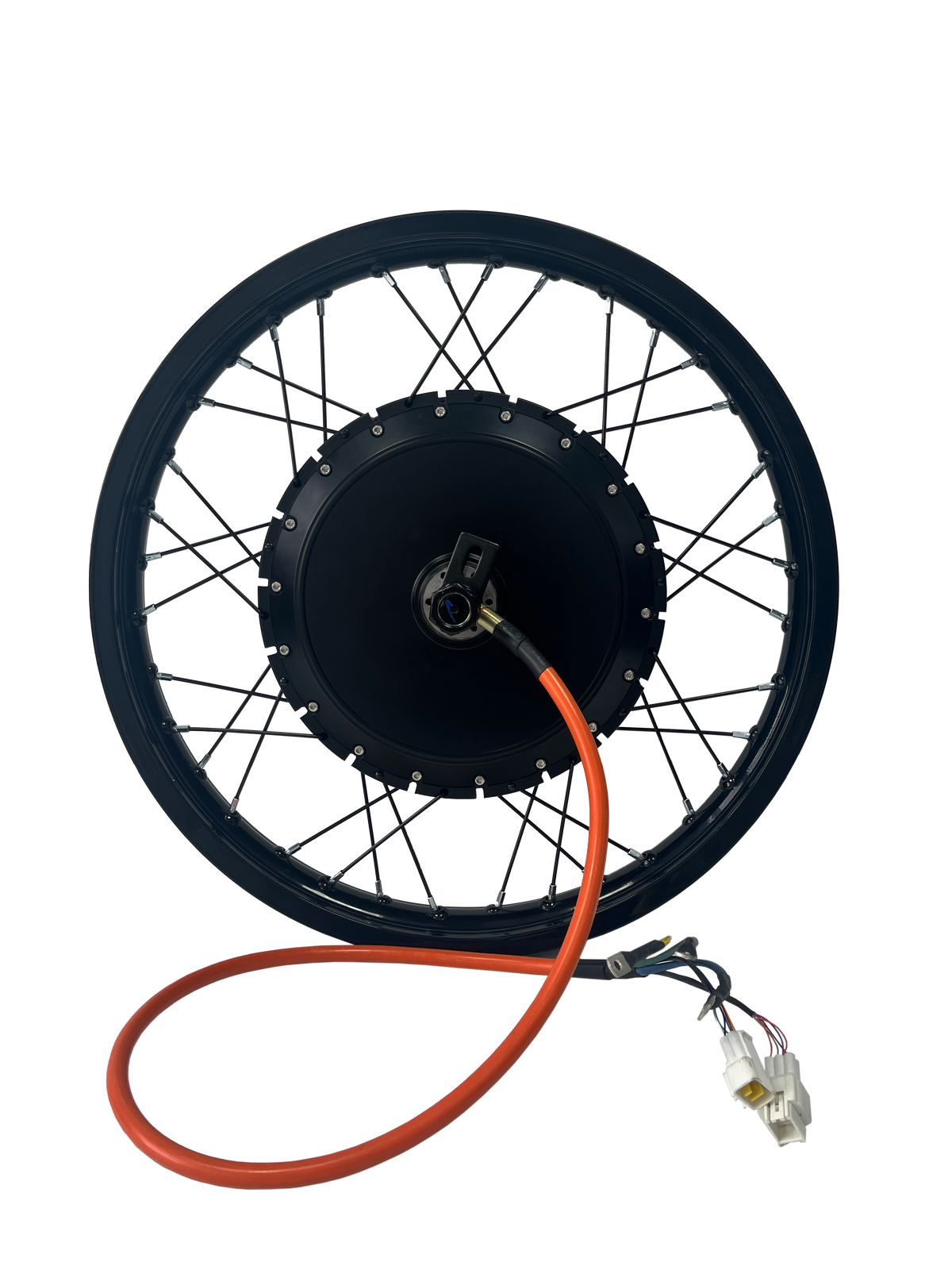 17inch/18inch/19inch QS273 170-175mm Dropout 72V 8000W High Power Motorcycle  Motorwheel With Single Speed Freewheel For Electric Motorcycle NBPower