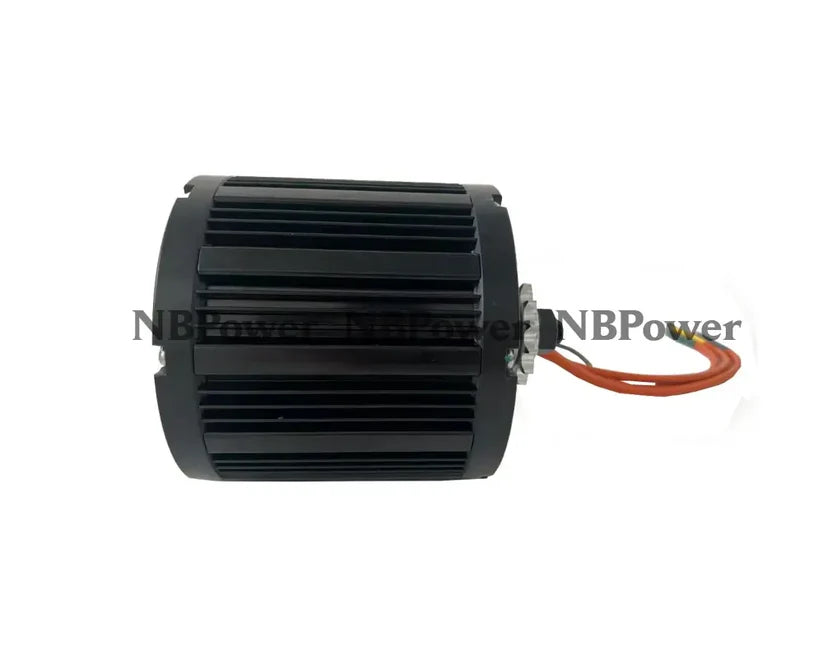 QSMOTOR QS138-A 70H 3000W  Synchronous Pully Mid Drive Motor Electric Motor with ND72450 Controller,DKD Display Convention Kit For E-Bike NBPower