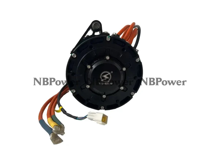QSMOTOR QS138-A 70H 3000W  Synchronous Pully Mid Drive Motor Electric Motor with ND72450 Controller,DKD Display Convention Kit For E-Bike NBPower
